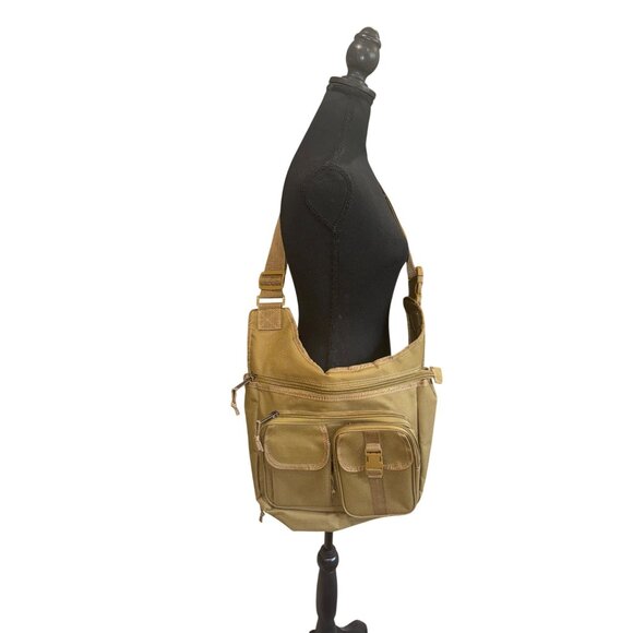 Every Day Carry Tactical Enforcer Sport Messenger Side Sling Crossbody Bag Canva - Picture 4 of 12